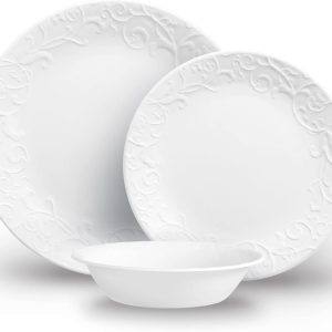 Corelle Juego de vajilla (12 piezas, Bella Faenza)