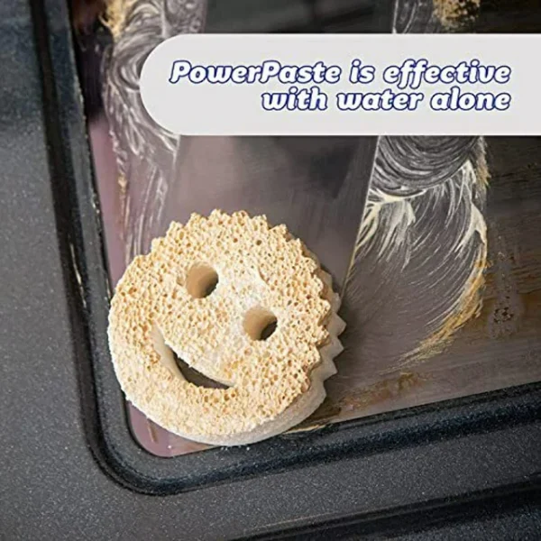 Scrub Daddy PowerPaste Kit de pasta de limpieza multiusos, limpiador totalmente natural + Scrub Mommy, 1 unidad - Imagen 2