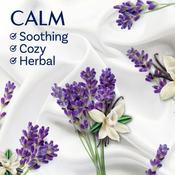 Downy Infusions Mega hojas secadoras, CALM, lavanda, 80 unidades - Imagen 2