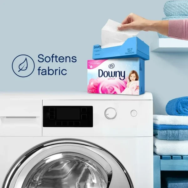 Downy, April Fresh, 240 unidades Hojas para secadora suavizante de telas - Imagen 2