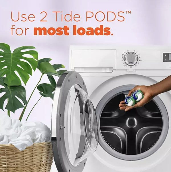 Tide PODS Paquetes de detergente líquido para ropa, Spring Meadow (156 pzas.) - Imagen 5
