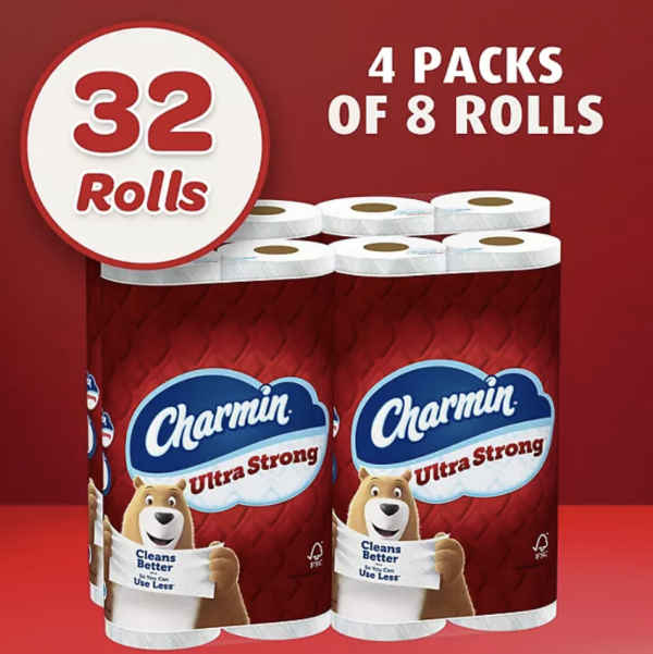 Papel higiénico Charmin ultrafuerte (231 hojas/rollo, 32 rollos) - Imagen 2