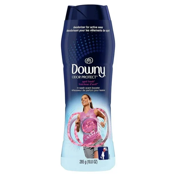 Downy Odor Protect Perlas potenciadoras de aroma en el lavado, fresco de abril, 10 oz