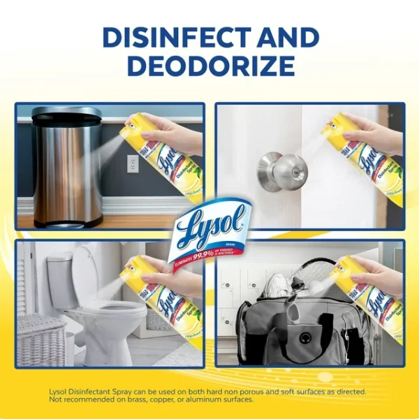 LYSOL® Spray desinfectante - Limón - Imagen 4