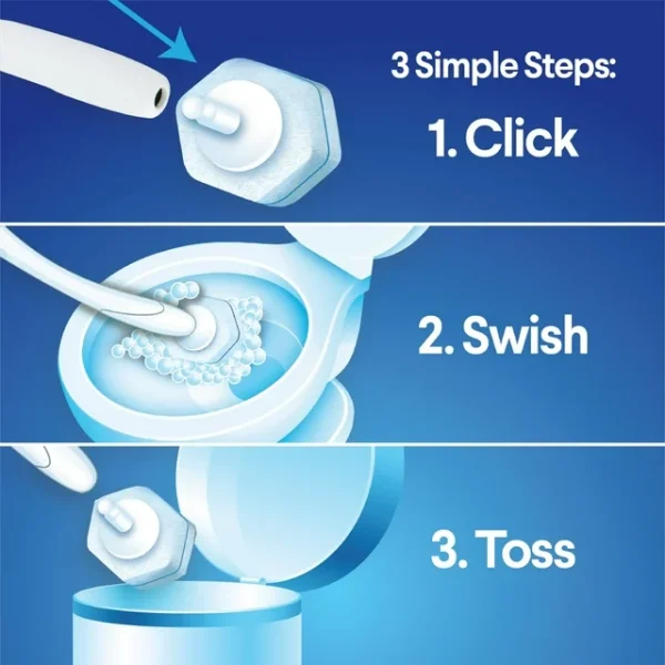 Clorox ToiletWand - Sistema de limpieza de inodoros desechable - Imagen 4